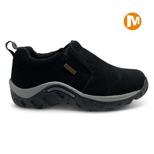 Merrell Jungle Moc Frosty Waterproof Sneaker Kinder Schwarz [DE-YWKZV]